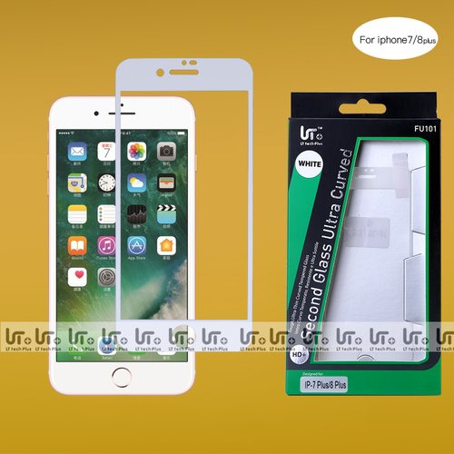 ED102 Protector Cristal para iPhone 7G Plus/ 8G Plus Full Glue Completo