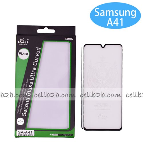 ED102 Protector Cristal para Samsung A41 Full Glue Completo