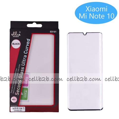 ED101 Protector Side Glue 5D para Xiaomi Mi Note 10/Mi Note 10 Lite Curvado