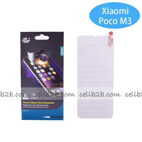*GS101 Protector cristal para Xiaomi Poco M3 / Redmi 9T / Redmi 9 Power