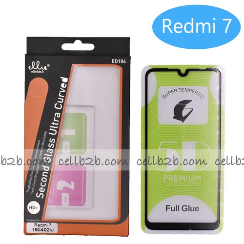 ED104 Protector Full Glue 5D Xiaomi Redmi 7