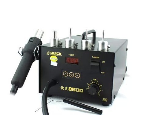 QUICK 850D Esatación de Soldadura por Aire Caliente