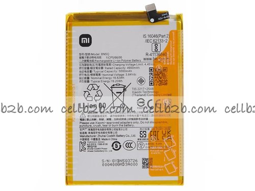 *Batería Xiaomi Redmi 12C BN5K SERVICE PACK