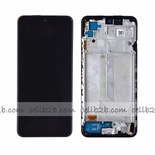 Pantalla Xiaomi Redmi Note 10 / Note 10S / Poco M5S INCELL con Marco LCD+Táctil Negra Completa