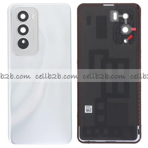 Tapa Trasera para OPPO Reno12 5G Plateada Original CON LENTE