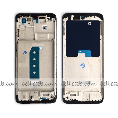 CARCASA INTERMEDIA PARA XIAOMI REDMI 10 2020 / 2021 NEGRO ORIGINAL