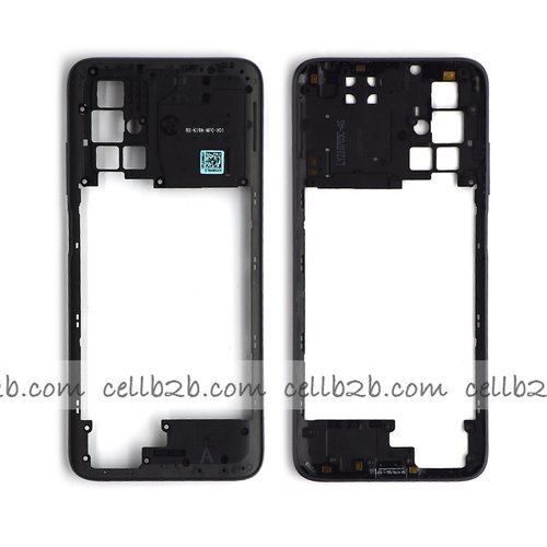 CARCASA TRASERA PARA XIAOMI REDMI 10 2020 / 2021 GRIS CARBÓN ORIGINAL