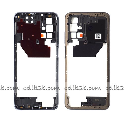 CARCASA TRASERA PARA XIAOMI REDMI 10 2022 GRIS CARBÓN ORIGINAL