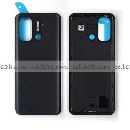Tapa Trasera Xiaomi Redmi 12C Negra (CON LENTE)