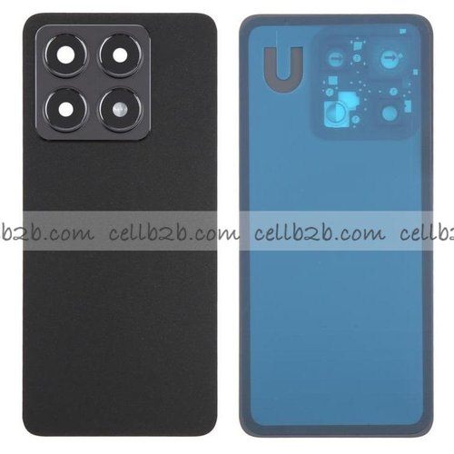Tapa Trasera para Xiaomi Mi 14T Negra ORI CON LENTE