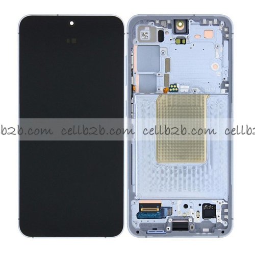 *Pantalla Samsung Galaxy S24 S921 Azul CON MARCO Original LCD+Táctil SERVICE PACK (Asmbld)