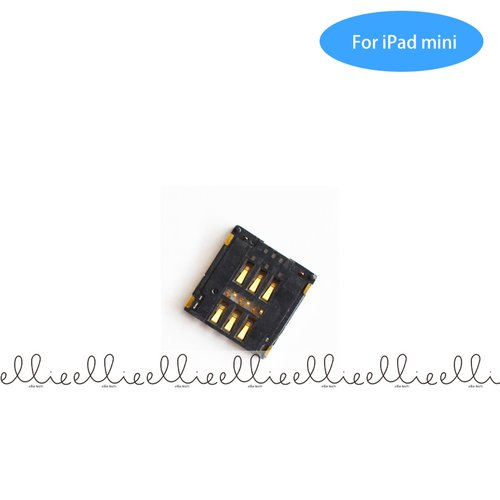 SIM Card Slot/Reader para Ipad Mini A1432 A1454 A1455