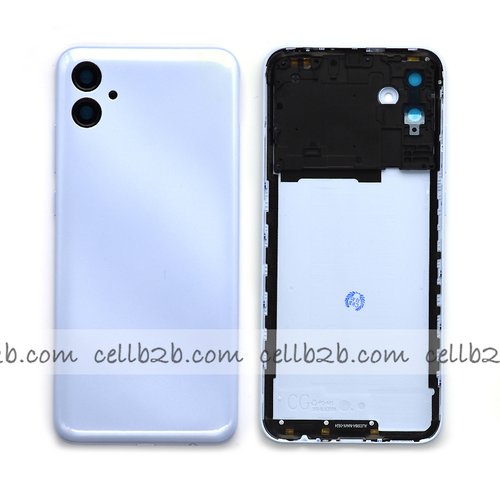 Tapa Trasera Samsung A04E A042F Azul Claro CON LENTE