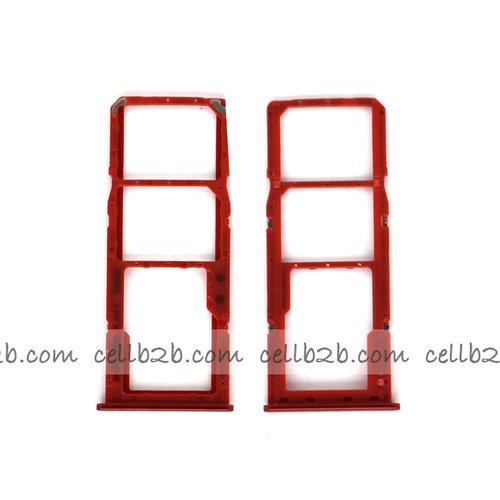 Bandeja de SIM para Samsung A51 A515F / A71 A715F Rojo