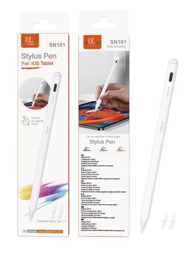 SN101 Lápiz Digital para iOS iPad con Carga Tipo-C ellietech