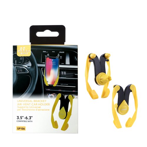 Ellietech SP106 Universal Bracket Air-Vent Car Holder 3.5”-3.6”