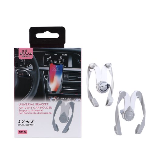 Ellietech SP106 Universal Bracket Air-Vent Car Holder 3.5”-3.6”