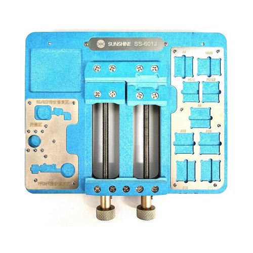 SUNSHINE SS-601J Soporte PCB Universal para Apple iPhone Placa Base / Reparación de Huella / IC Chip Removal / Almacenamiente Componentes