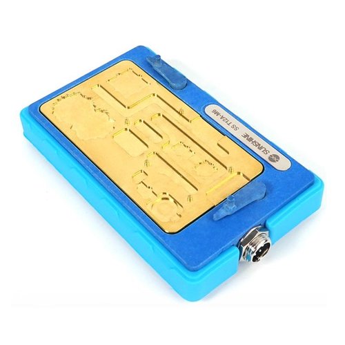 SUNSHINE SS-T12A-X3 MOLDE DE LA PLACA BASE PARA APPLE IPHONE X / XS / XS MAS / A13 / BOTON HOME LECTOR HUELLA