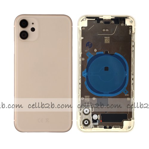 Tapa Chasis Con Bandeja iPhone 11 Blanco Sin Recambios