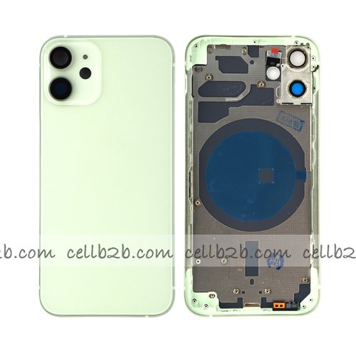 Tapa Chasis Con Bandeja iPhone 12 Mini Verde sin Recambios