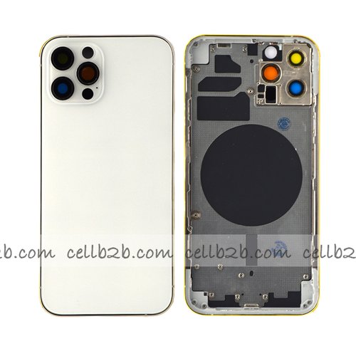 Tapa Chasis Con Bandeja iPhone 12 Pro Blanca sin Recambios Material Original