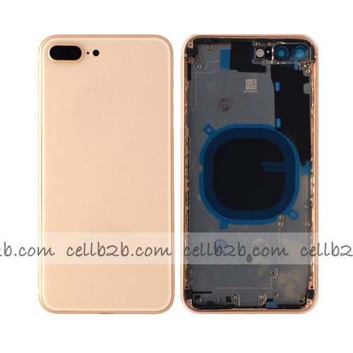 Tapa Chasis Con Bandeja iPhone 8 Plus Oro GOLD Sin Recambios
