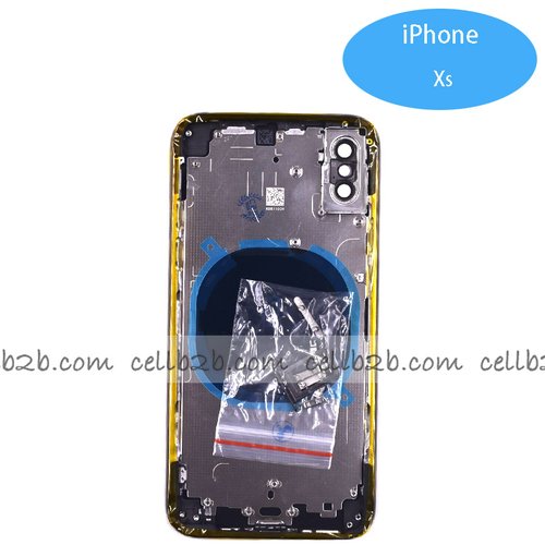 Tapa Chasis Con Bandeja iPhone XS Negro Sin Recambios