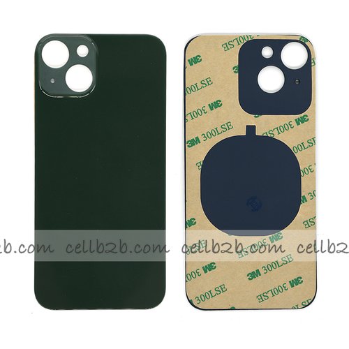Tapa Trasera Cristal para iPhone 13 Verde Oscuro