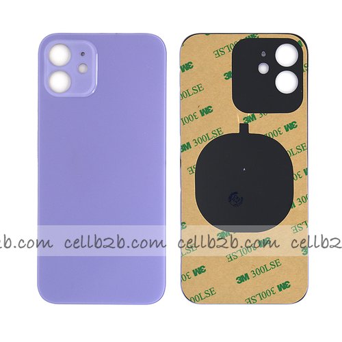 Tapa Trasera Cristal para iPhone 12 Lila