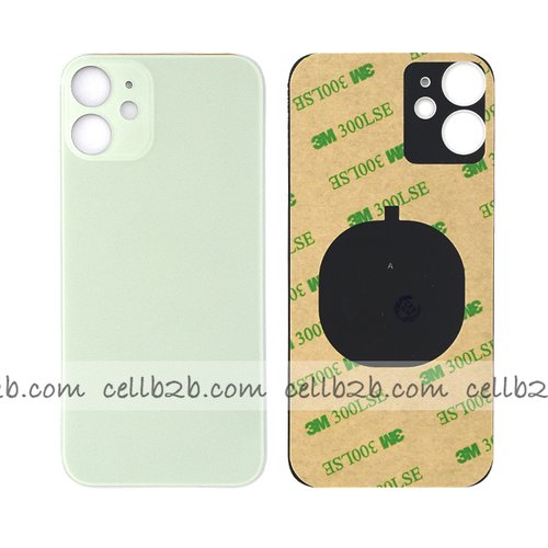 Tapa Trasera Cristal para iPhone 12 Mini Verde