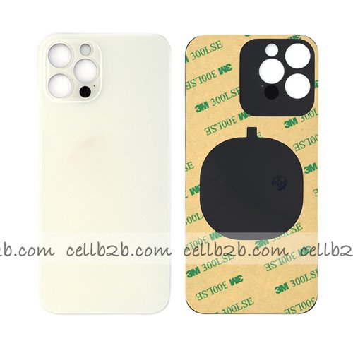 Tapa Trasera Cristal para iPhone 12 Pro Blanca