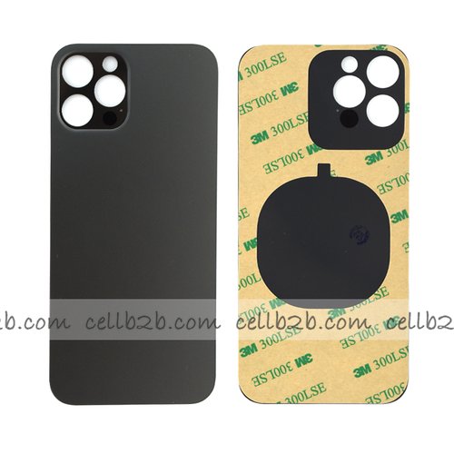 Tapa Trasera Cristal para iPhone 12 Pro Negra