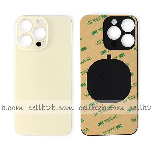 Tapa Trasera Cristal para iPhone 13 Pro Blanca