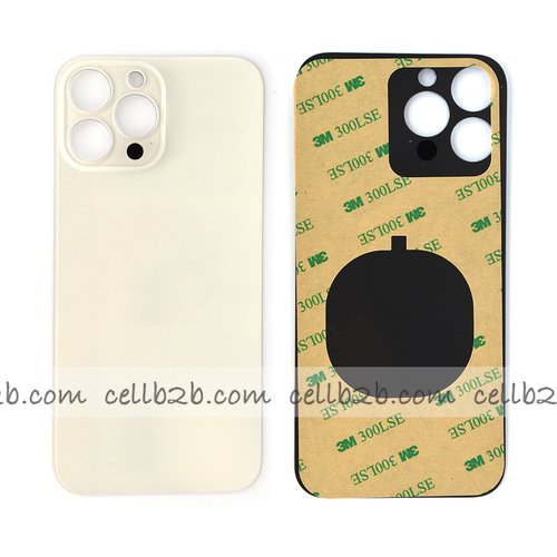 Tapa Trasera Cristal para iPhone 13 Pro Max Blanca