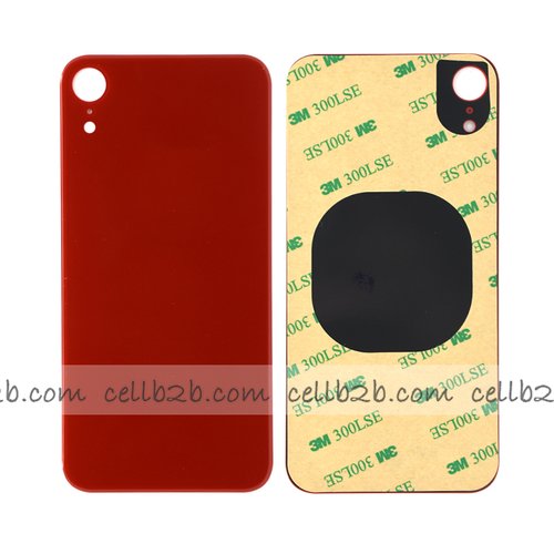 Tapa Trasera de cristal del Iphone XR Rojo