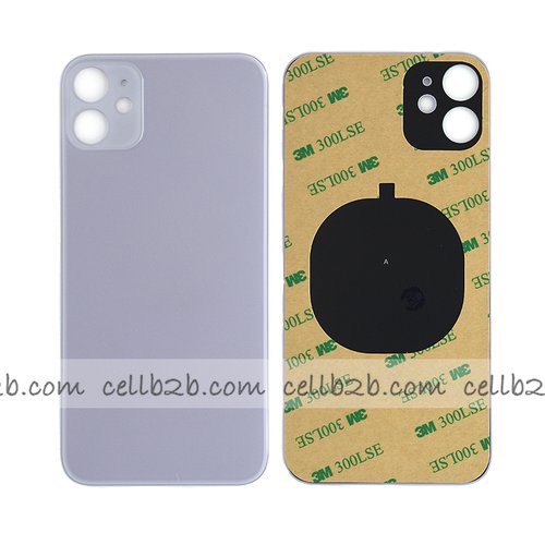 Tapa Trasera de Cristal para iPhone 11 Lila