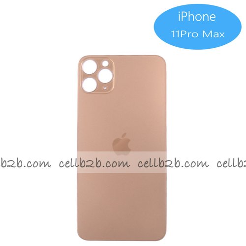 Tapa Trasera de Cristal para iPhone 11 Pro Max Dorada