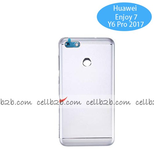 Tapa Trasera Huawei Enjoy 7/ Y6 Pro 2017 Plateada