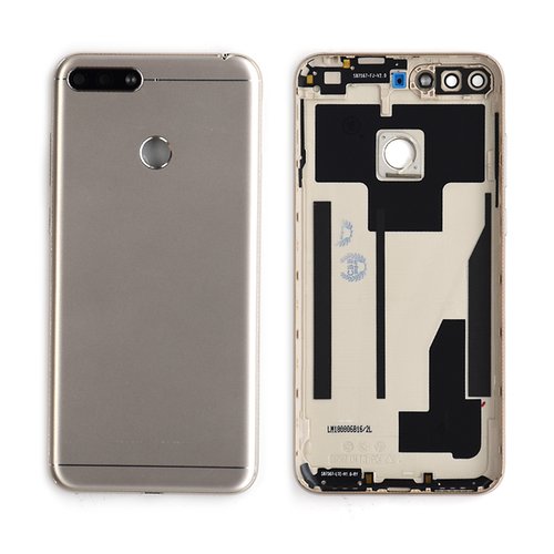 Tapa Trasera Huawei Honor 7A Dorada CON LENTE