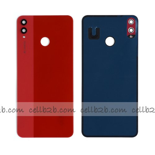 Tapa Trasera Huawei Honor 8X / View 10 Lite Rojo ORI CON LENTE