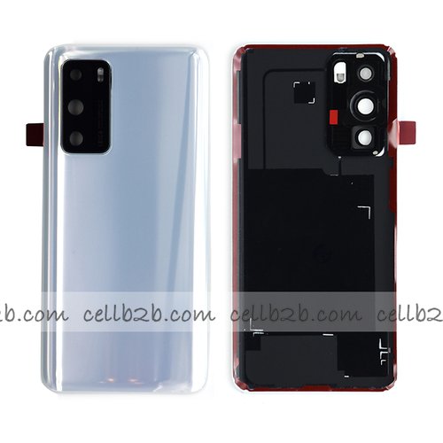 Tapa Trasera Huawei P40 Blanca ORI CON LENTE