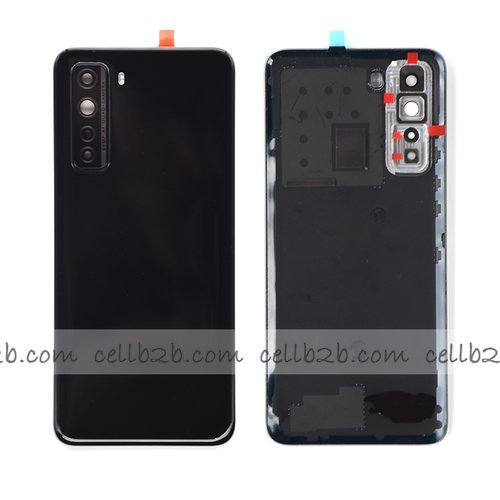 Tapa Trasera Huawei P40 Lite 5G / Nova 7SE Negra ORI CON LENTE