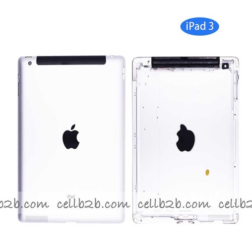Tapa Trasera iPad 3 A1416 A1430 A1403 Versión 3G Blanca