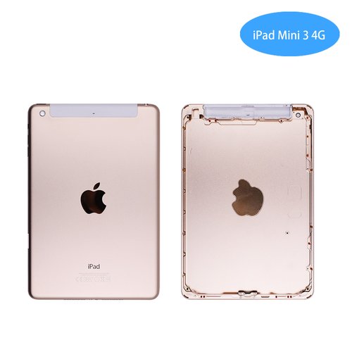 Tapa Trasera iPad Mini 3 Versión 3G Dorada