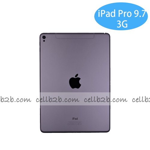 Tapa Trasera iPad Pro 9.7 / A1673 / A1674 / A1675 Versión 3G Gris