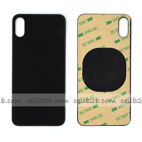 Tapa Trasera Iphone X Negro