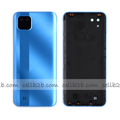 Tapa Trasera Realme C11 2021 Azul CON LENTE