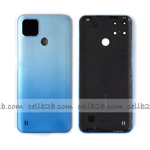 Tapa Trasera Realme C25Y Azul CON LENTE