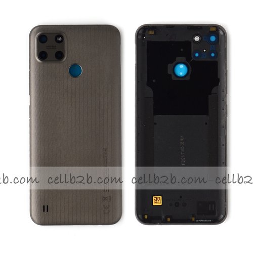 Tapa Trasera  Realme C25Y Negra CON LENTE